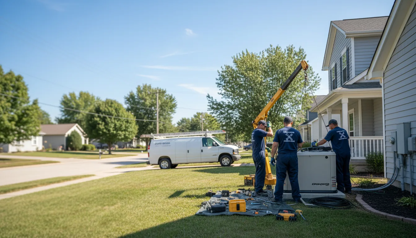 Generator Installation in Blanchardville, WI near me